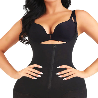 Shapewear Bodysuit Shapewear for Women Tummy Control Bodysuit Full Body Shaper for Women Body Shapewear Faja Colombiana (Black XX-Large)