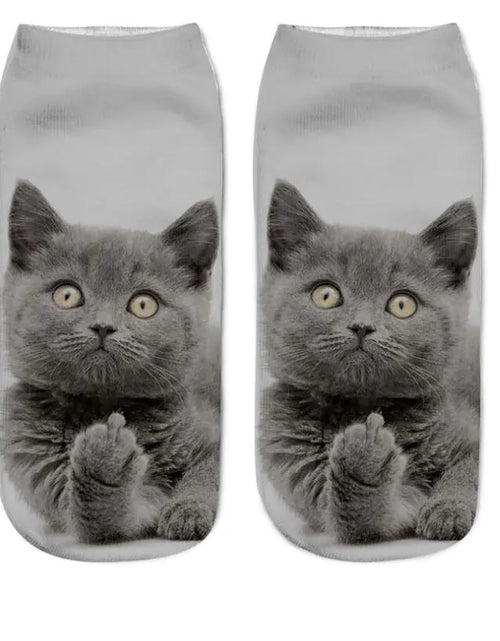 Load image into Gallery viewer, Cat Print Socks - Unique Design Socks
