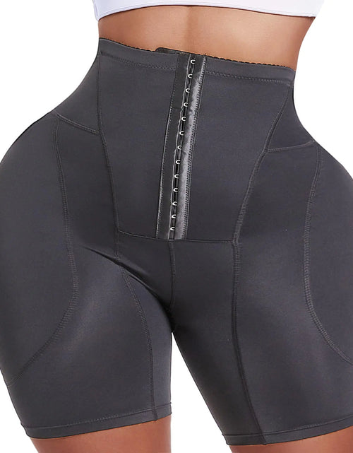 Charger l'image dans la visionneuse de galerie, Protections de hanches Sliot pour femmes, rehausseur de fesses et hanches, culotte gainante avec rembourrage de fesses et rembourrage pour creux de hanche (US Alpha 3X-Large Régulier Régulier Noir)
