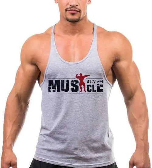 Load image into Gallery viewer, Sleeveless Gym Vest for Fitness
