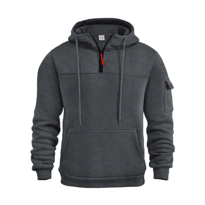 SHAOBGE Early Deals 2024 Camo Hoodie Men Hoodies For Men Y2K MenS Hoodies Quarter Zip Pullover Vintage Workout Running Active Hoodies With Pockets Sweatshirt 1-Dark Gray Xx-Large