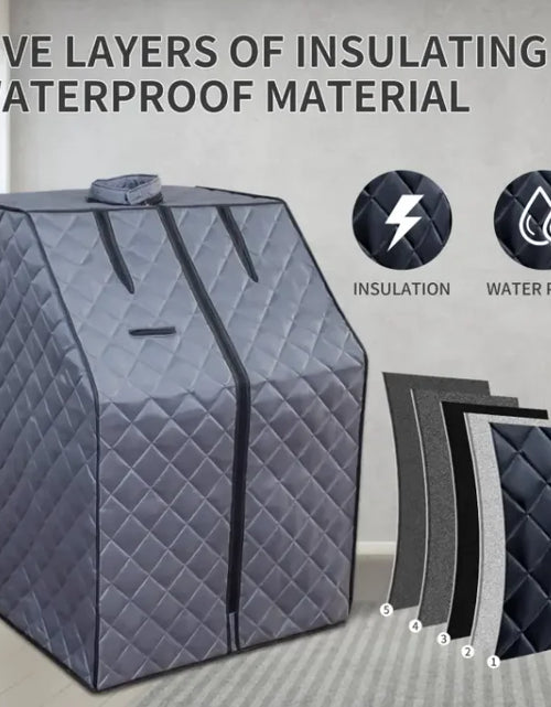 Cargar imagen en el visor de la galería, Sauna de vapor portátil para el hogar
