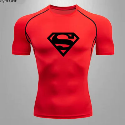 Men's Sports Quick Dry T Shirt Compression Gym