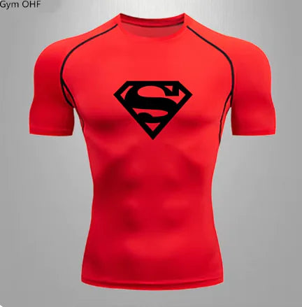 Load image into Gallery viewer, Men&#39;s Sports Quick Dry T Shirt Compression Gym
