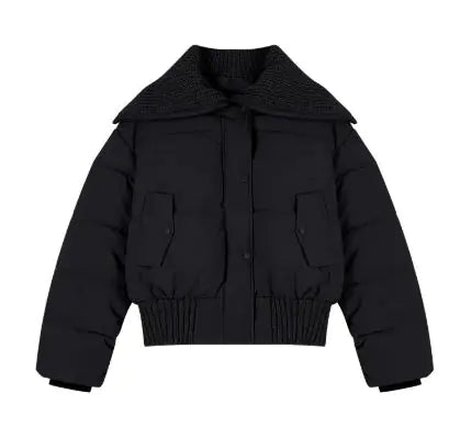 Veste à revers d'hiver
