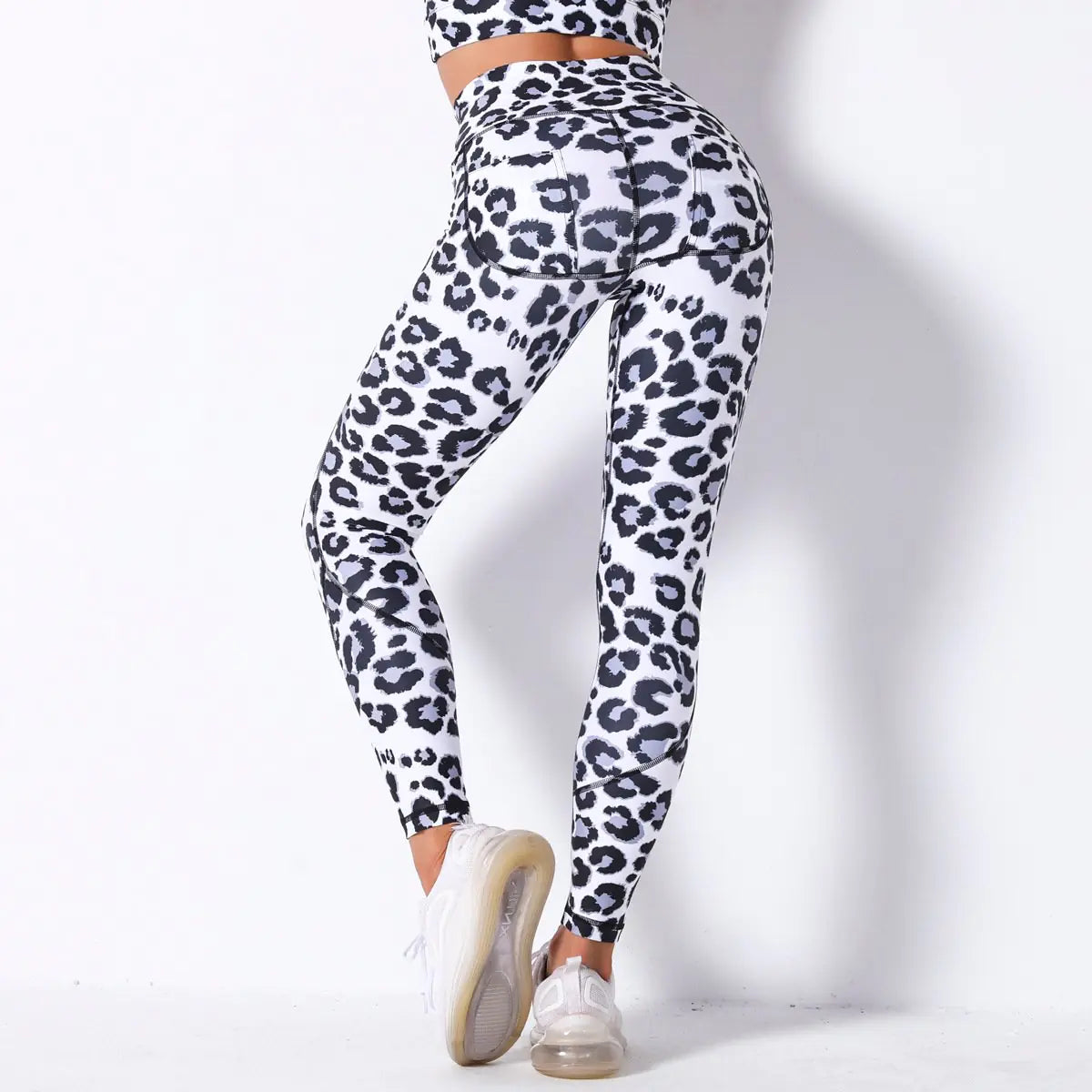 High Waist Stretch Fitness Running Pants
