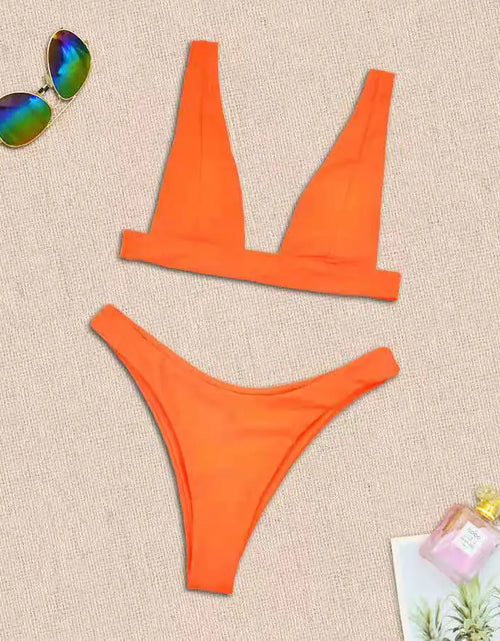 Load image into Gallery viewer, 2024 Women&#39;s Reversible Nylon Bikini Swimwear
