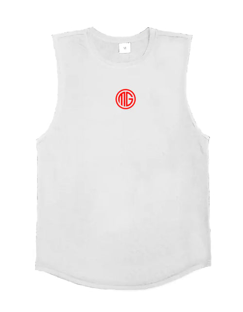 Load image into Gallery viewer, Men&#39;s Cotton Vest for Breathable Gym Exercise
