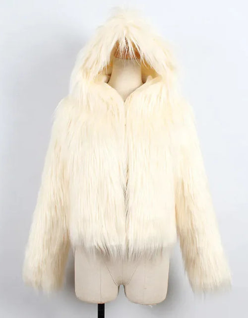 Load image into Gallery viewer, Wool &amp; Faux Fur Jacket
