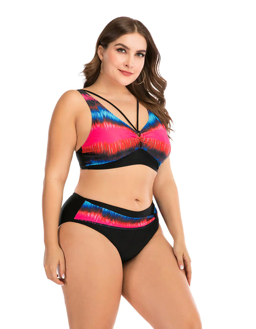 Load image into Gallery viewer, Plus Size Sexy Bikini Swimwear for Women
