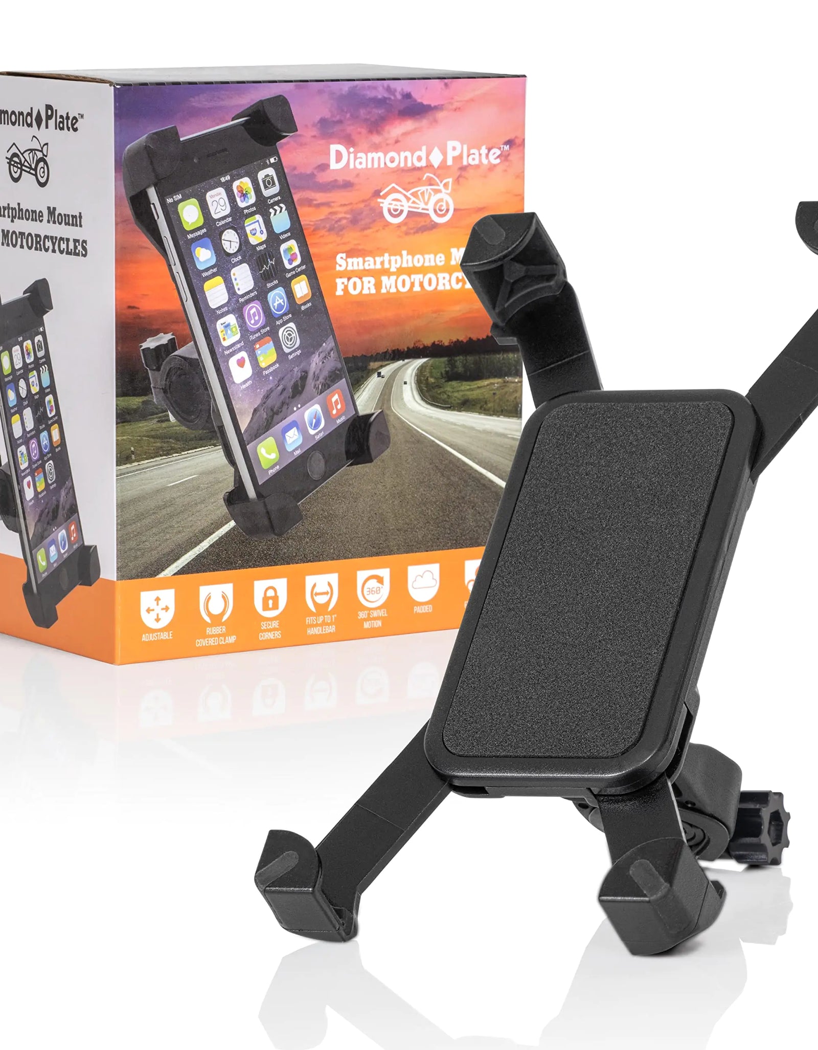 Soporte Ajustable Grande para Teléfono de Moto/Bicicleta
