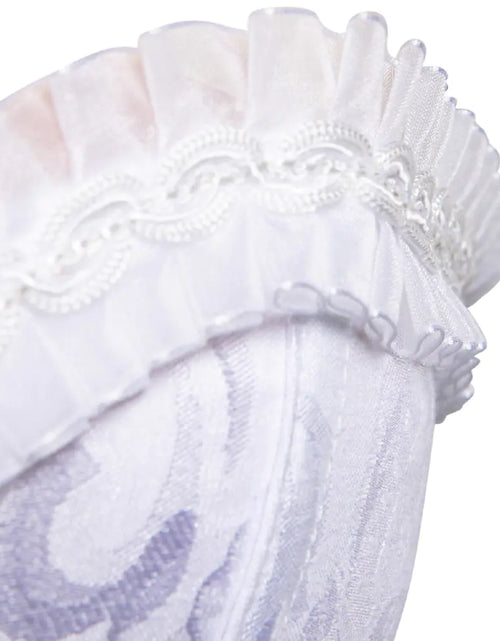 Load image into Gallery viewer, Lace Steel Boned Shapewear in Black and White
