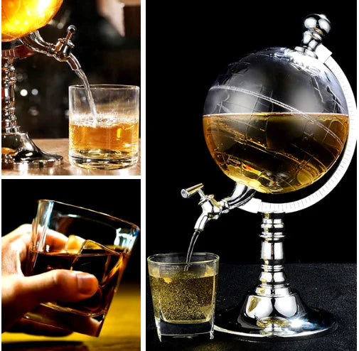 Globe-Shaped Wine Decanter for Bartending Tools